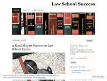 Tablet Screenshot of lawschoolacademicsuccess.com